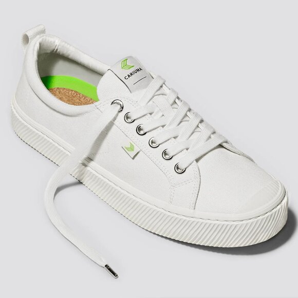 New In Box -  CARIUMA OCA Low Off-White Canvas Sneaker - Sizes 6, 9 Women - Picture 1 of 5